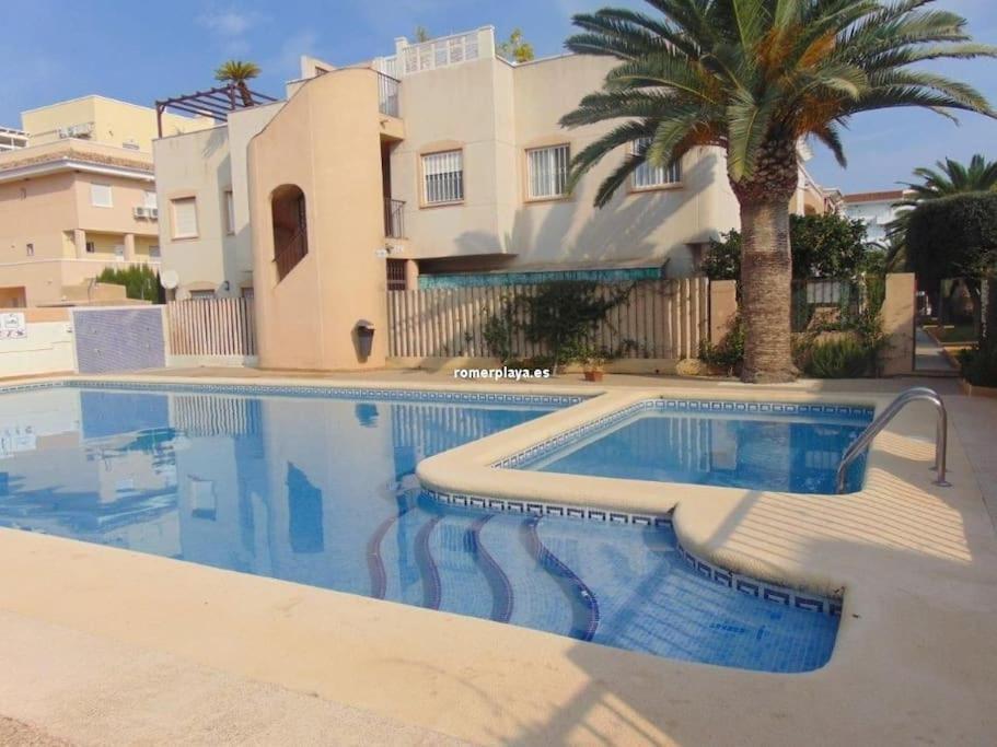 Denia Playa Punta Els Molins Exterior foto